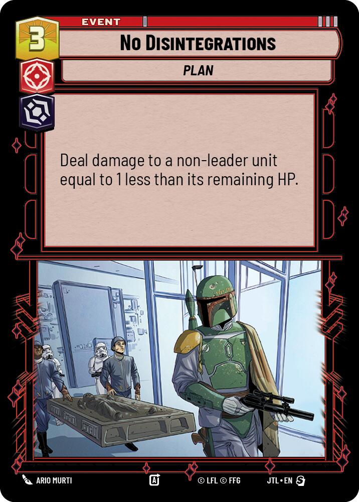 No Disintegrations (Foil)