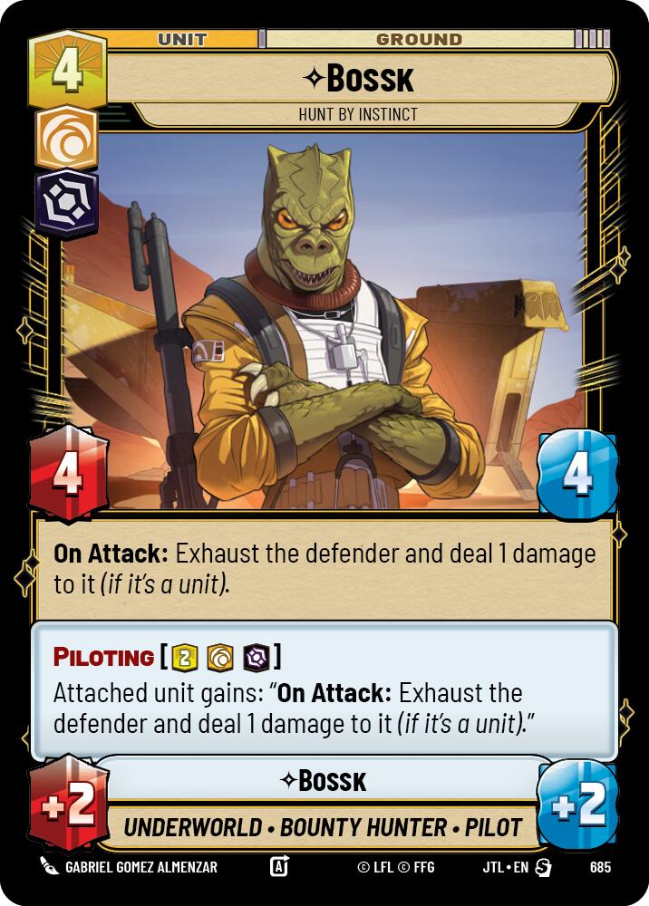 Bossk - Hunt By Instinct (Foil)