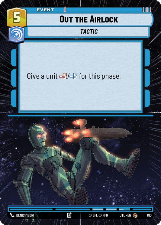 Out the Airlock (Hyperspace Foil)