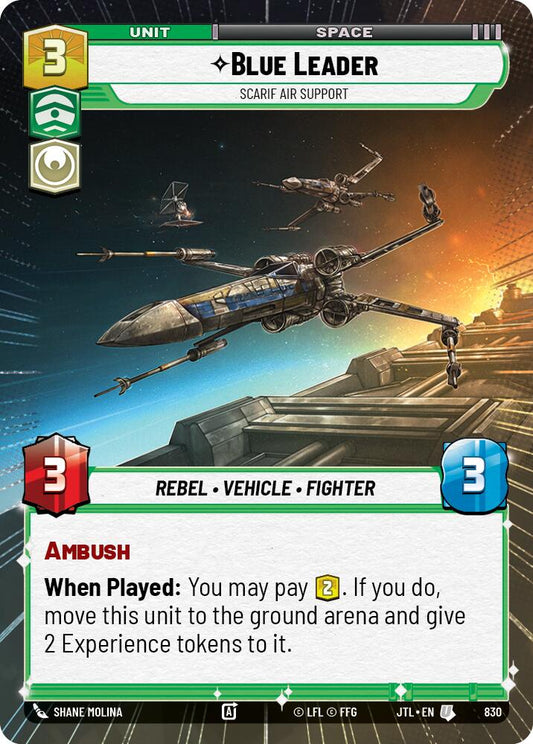 Blue Leader - Scarif Air Support (Hyperspace Foil)