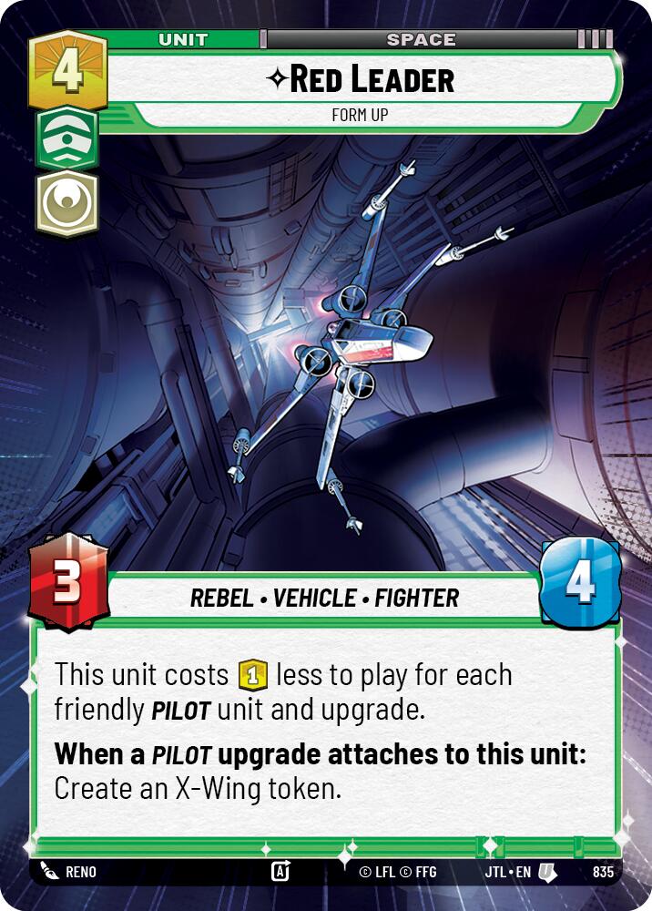 Red Leader - Form Up (Hyperspace Foil)