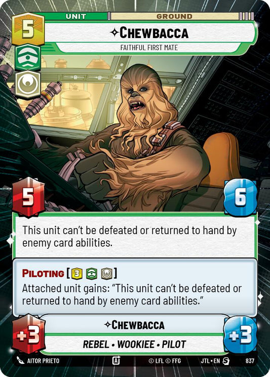 Chewbacca - Faithful First Mate (Hyperspace Foil)