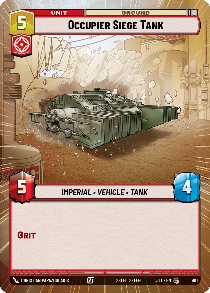 Occupier Siege Tank (Hyperspace Foil)