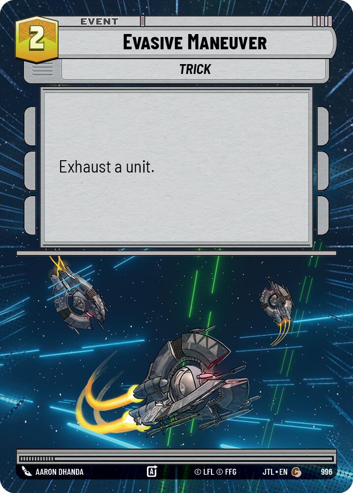 Evasive Maneuver (Hyperspace Foil)