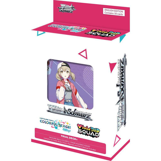 Weiss Schwarz: Hatsune Miku COLORFUL STAGE! Vivid Bad SQUAD Trial Deck