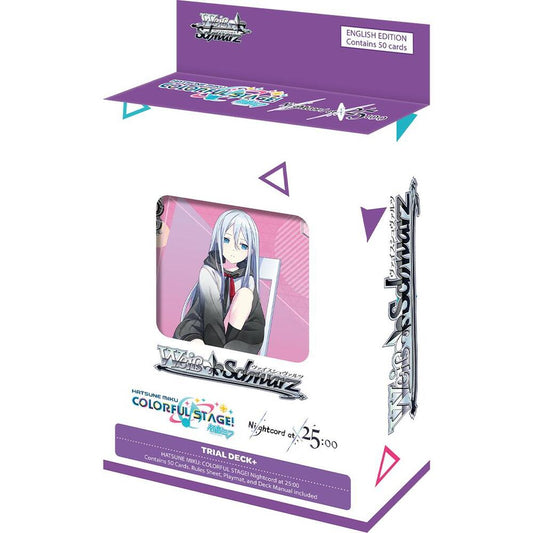 Weiss Schwarz: Hatsune Miku COLORFUL STAGE! Nightcord at 25:00 Trial Deck