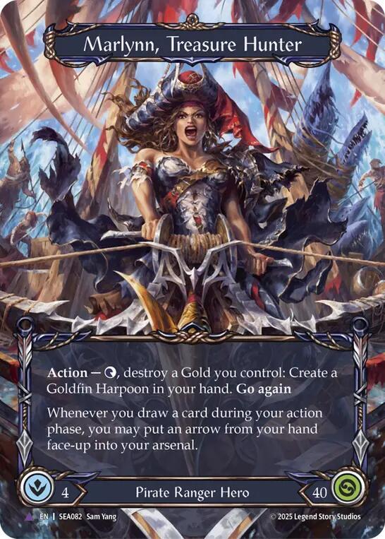 Marlynn, Treasure Hunter (Marvel) (Back)