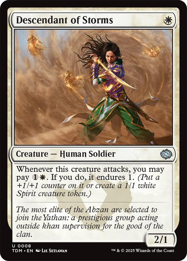 Descendant of Storms