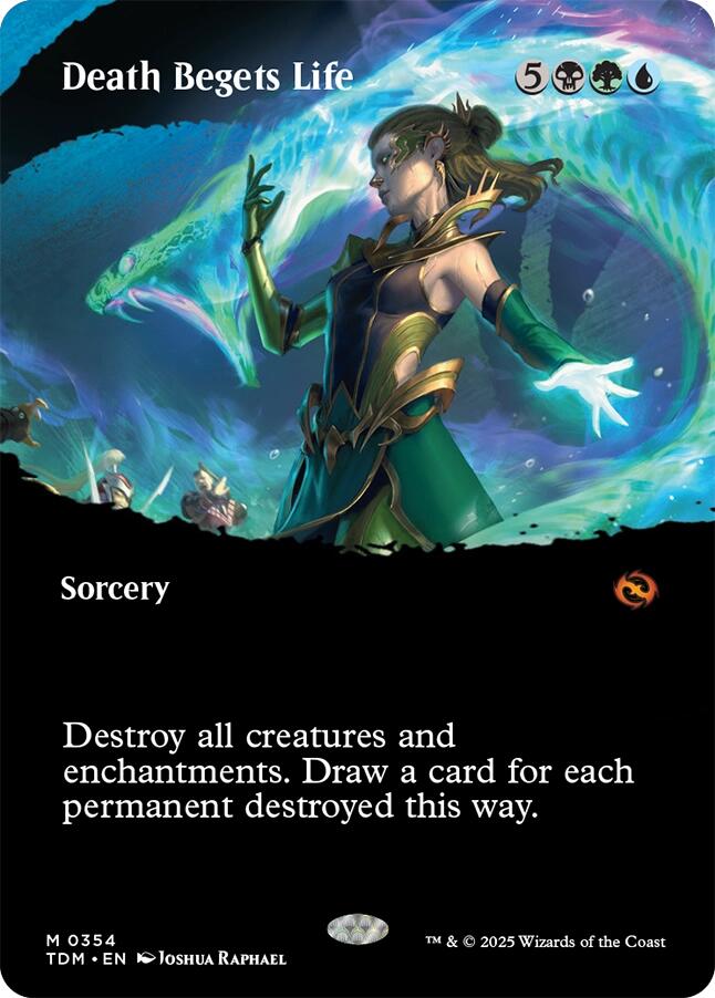 Death Begets Life (Borderless)