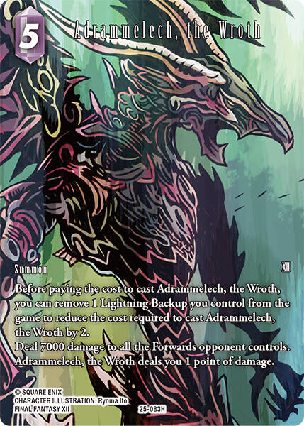 Adrammelech, the Wroth (Full Art)