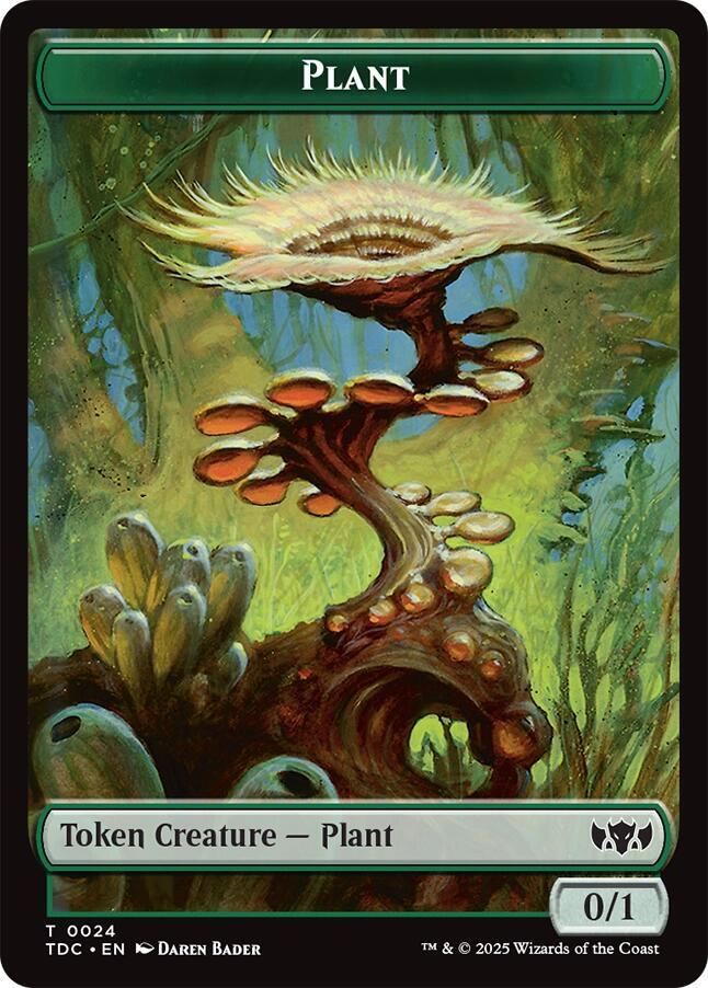 Insect (0022) // Plant Double-Sided Token (Back)
