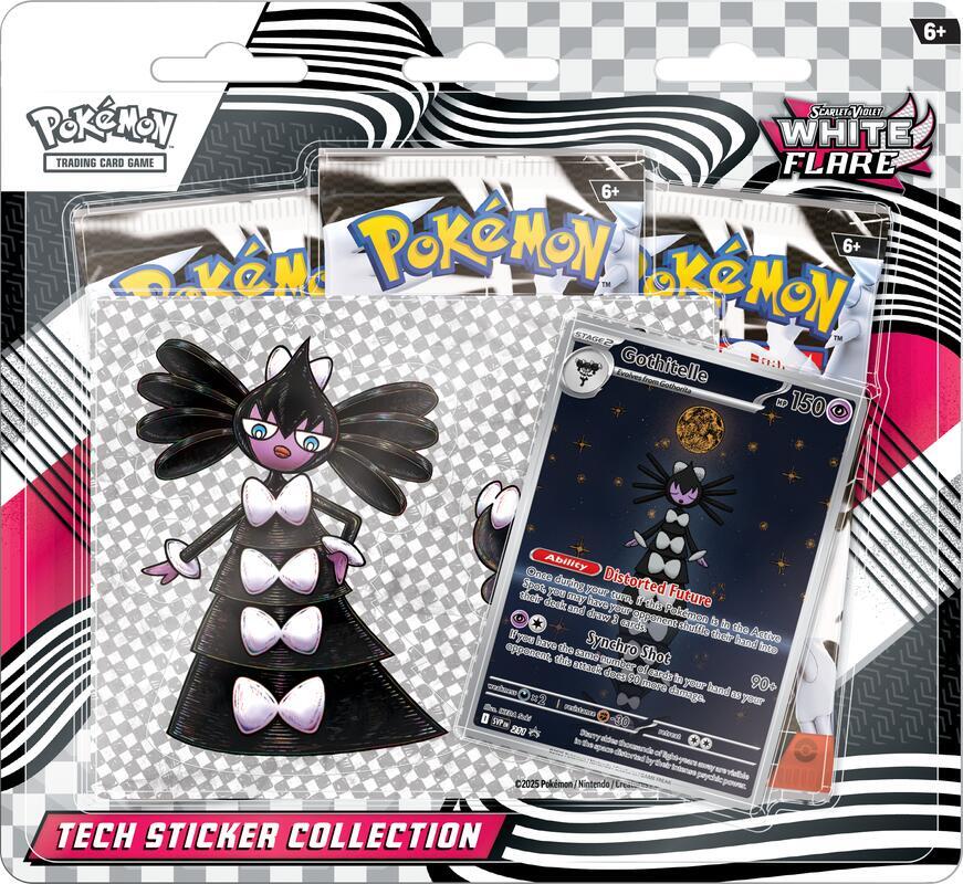 Pokemon TCG: Scarlet & Violet - White Flare Tech Sticker Collection