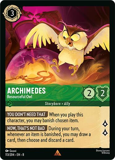 Archimedes - Resourceful Owl