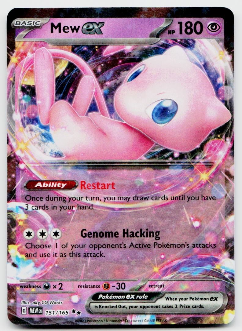 Mew ex - 151/165 - 2024 (Evan Pavelski)