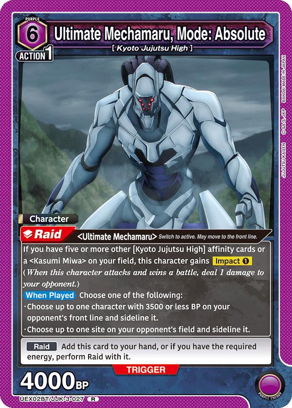 Ultimate Mechamaru, Mode: Absolute