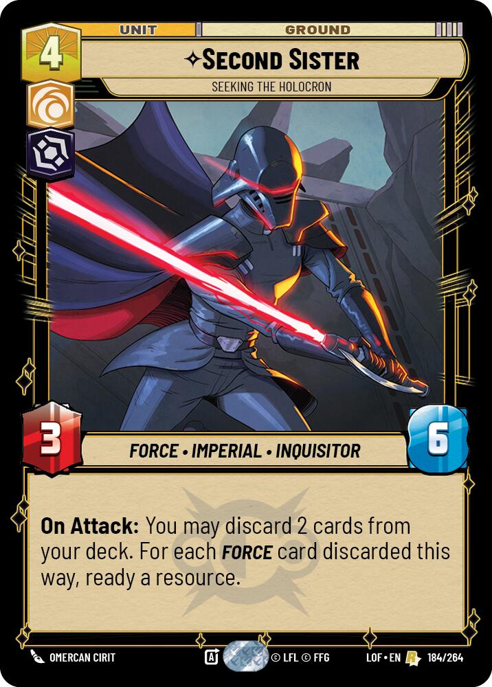 Second Sister - Seeking the Holocron