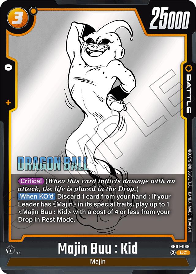 Majin Buu : Kid - SB01-038