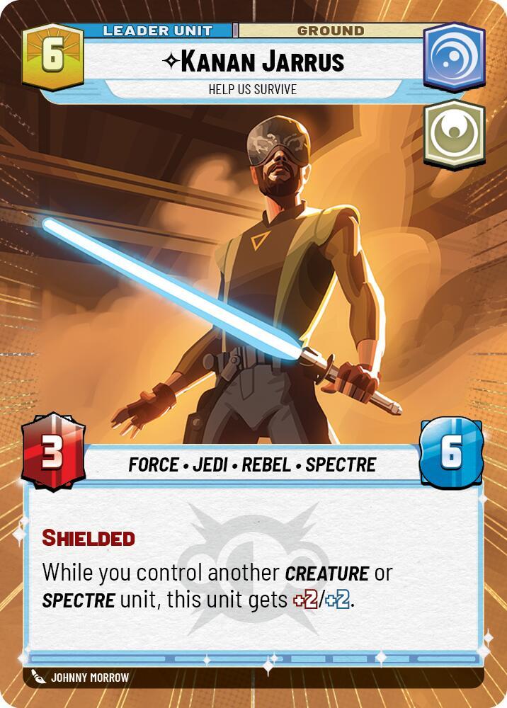 Kanan Jarrus - Help Us Survive (Hyperspace) (Back)