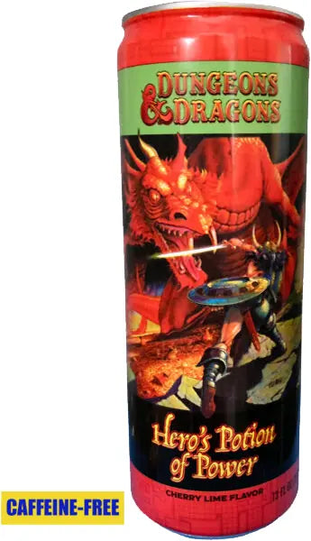 Dungeons & Dragons Hero's Potion Drink of Power (Cherry Lime)
