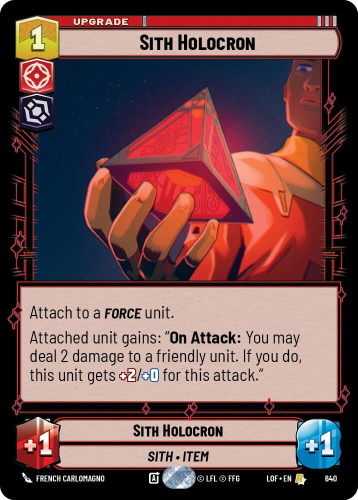 Sith Holocron (Foil)
