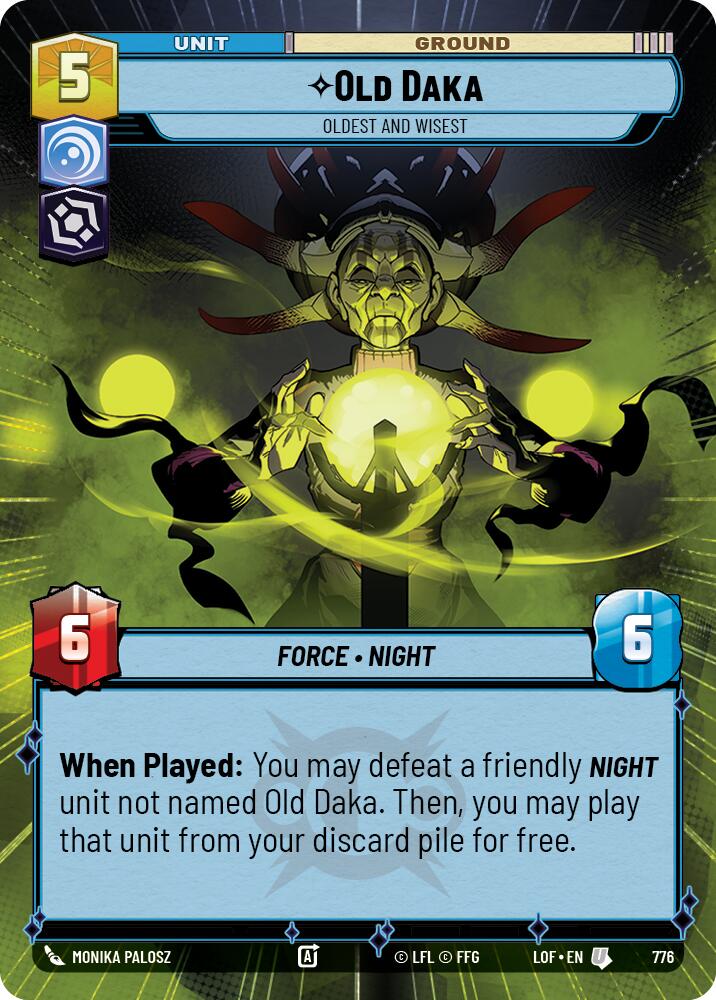 Old Daka - Oldest and Wisest (Hyperspace Foil)