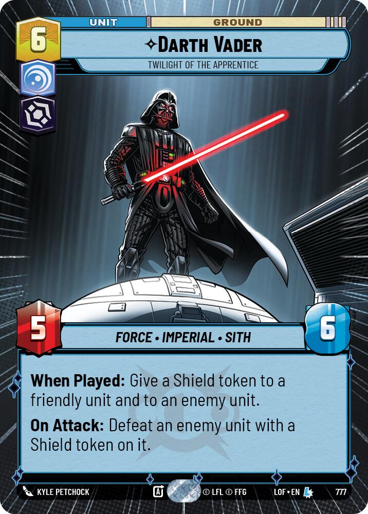 Darth Vader - Twilight of the Apprentice (Hyperspace Foil)