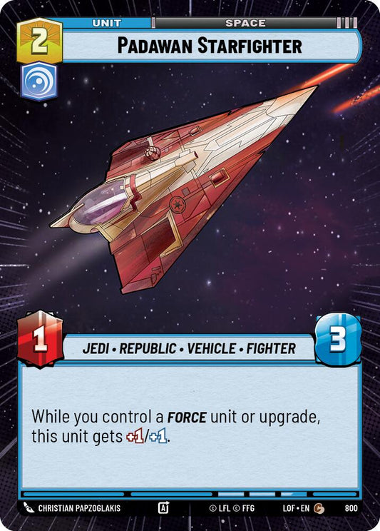 Padawan Starfighter (Hyperspace Foil)
