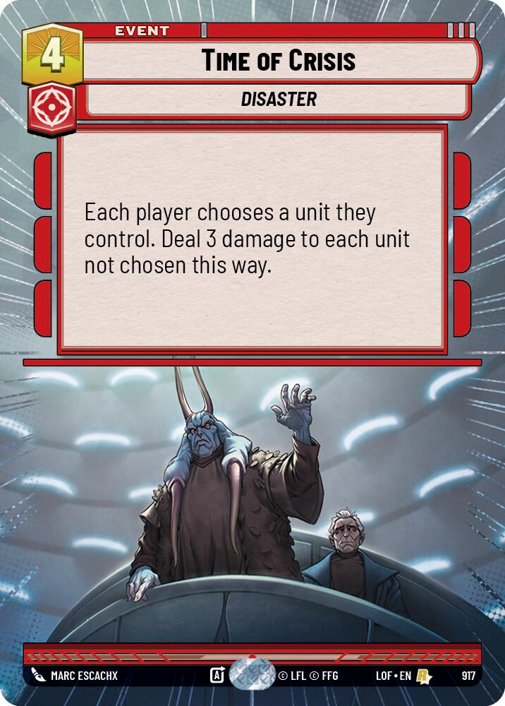 Time of Crisis (Hyperspace Foil)