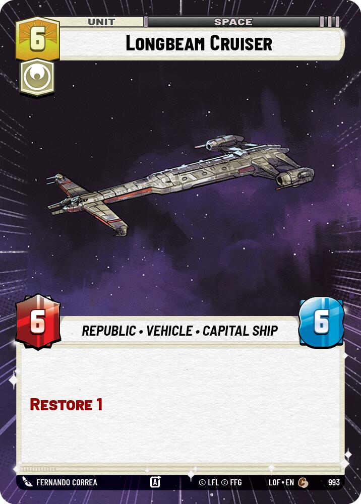 Longbeam Cruiser (Hyperspace Foil)