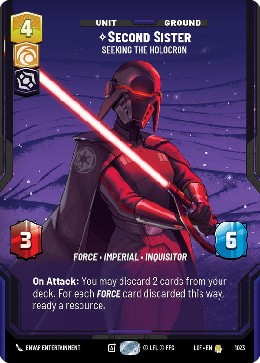 Second Sister - Seeking the Holocron (Prestige)