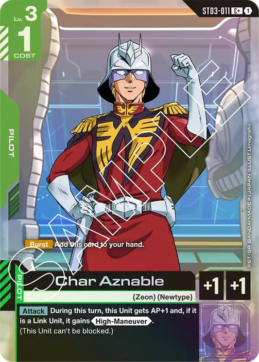 Char Aznable (C+)