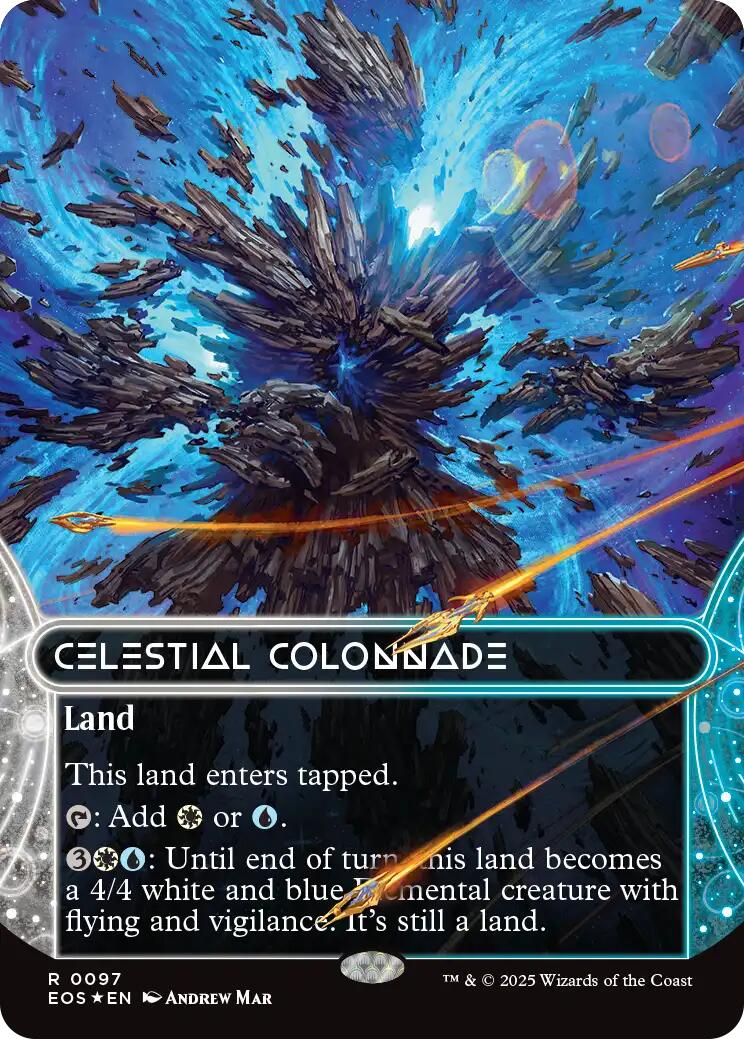 Celestial Colonnade (0097) (Borderless) (Galaxy Foil)