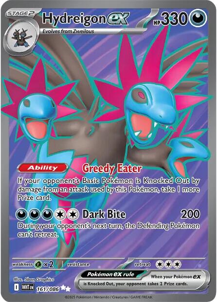 Hydreigon ex - 161/086 [WHT - 161/086] – Wolf Den Gaming