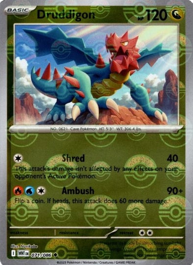 Druddigon (Poke Ball Pattern)