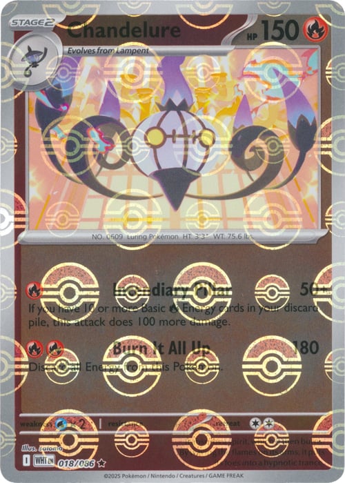Chandelure (Poke Ball Pattern)