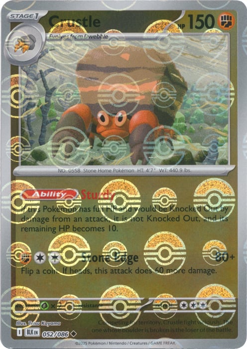 Crustle (Poke Ball Pattern)