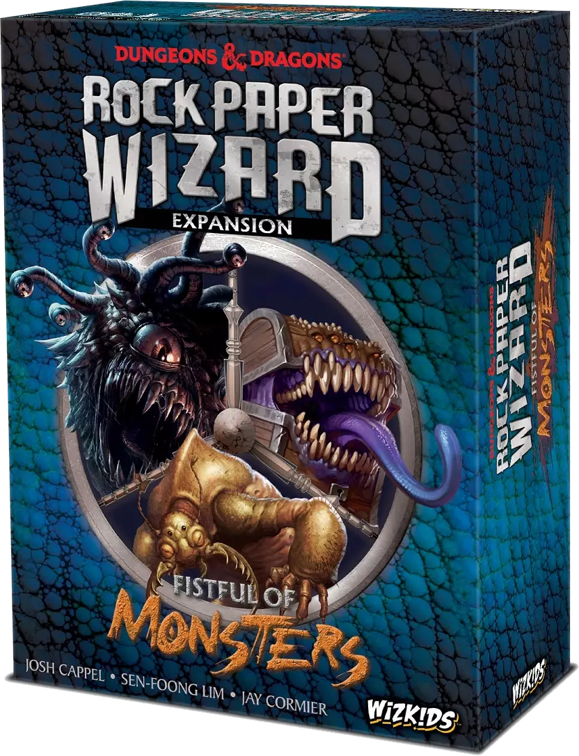 Dungeons & Dragons Rock Paper Wizard Fistful of Monsters Expansion
