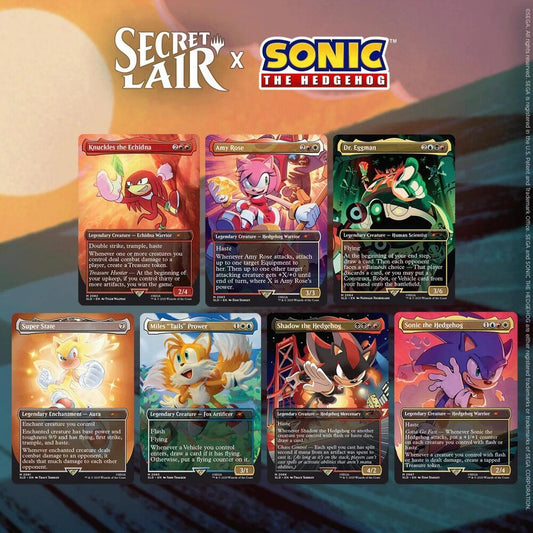 MTG Secret Lair x Sonic the Hedgehog: Friends & Foes (Non-Foil)
