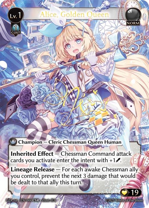 Alice, Golden Queen (CSR)