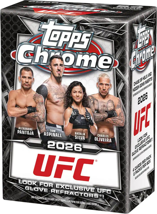 2026 Topps Chrome UFC Blaster Value Box