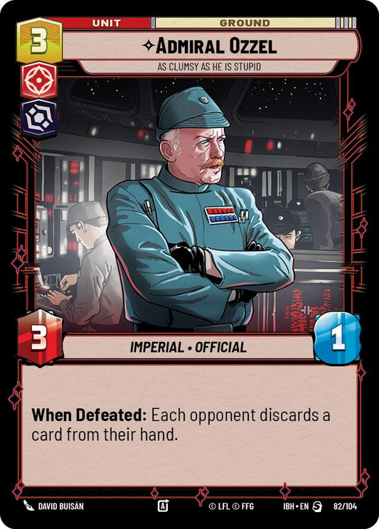 Admiral Ozzel - As Clumsy as He Is Stupid
