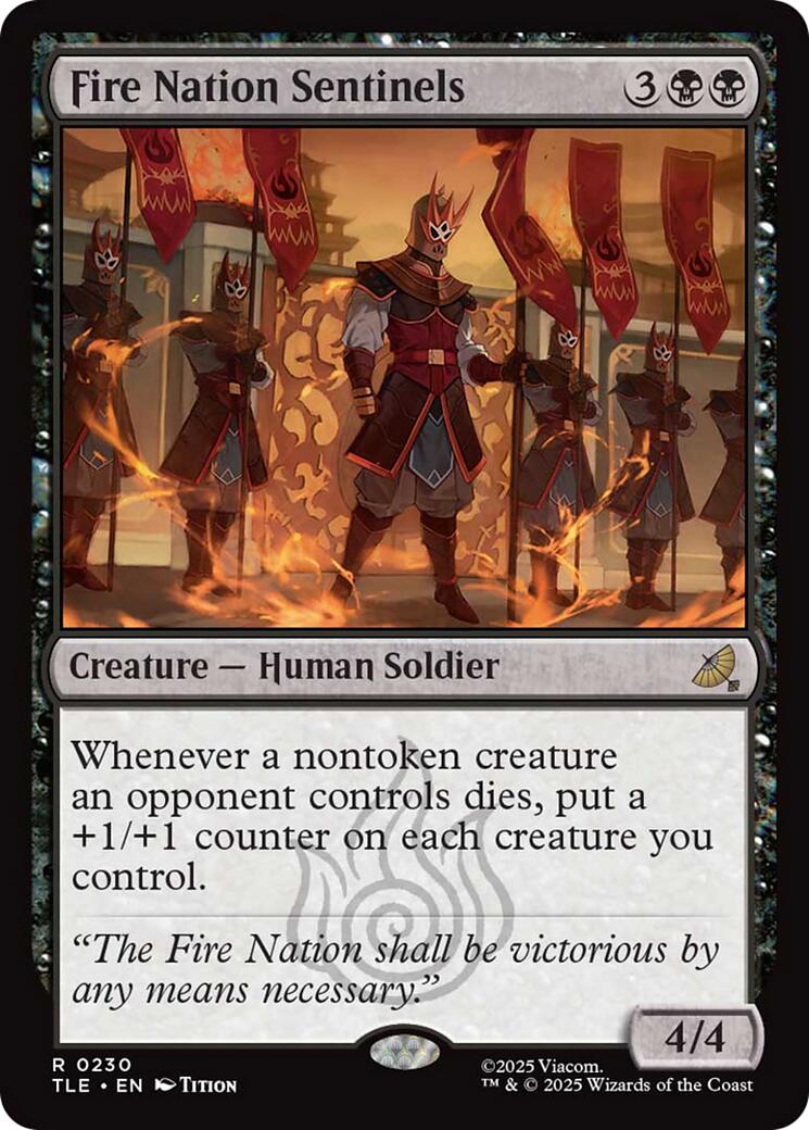 Fire Nation Sentinels