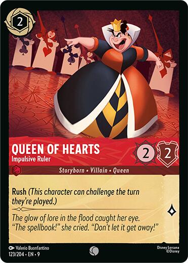Queen of Hearts - Impulsive Ruler