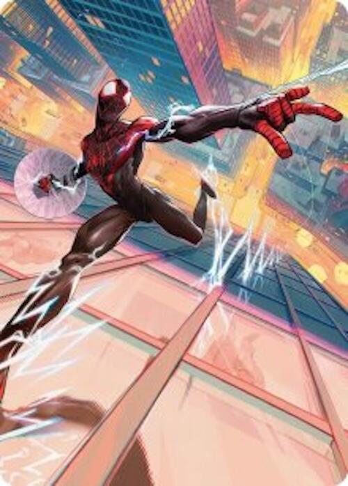 Ultimate Spider-Man Art Card
