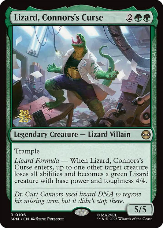Lizard, Connors's Curse