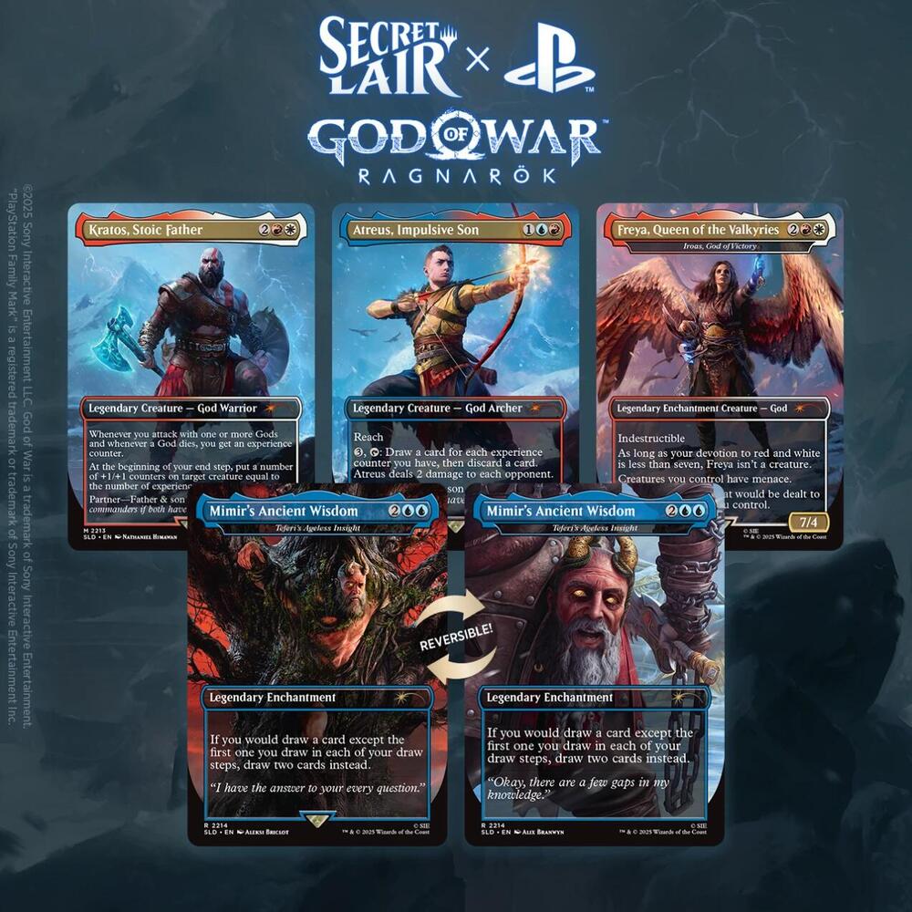 MTG Secret Lair x God of War: Norse - Non-Foil Edition