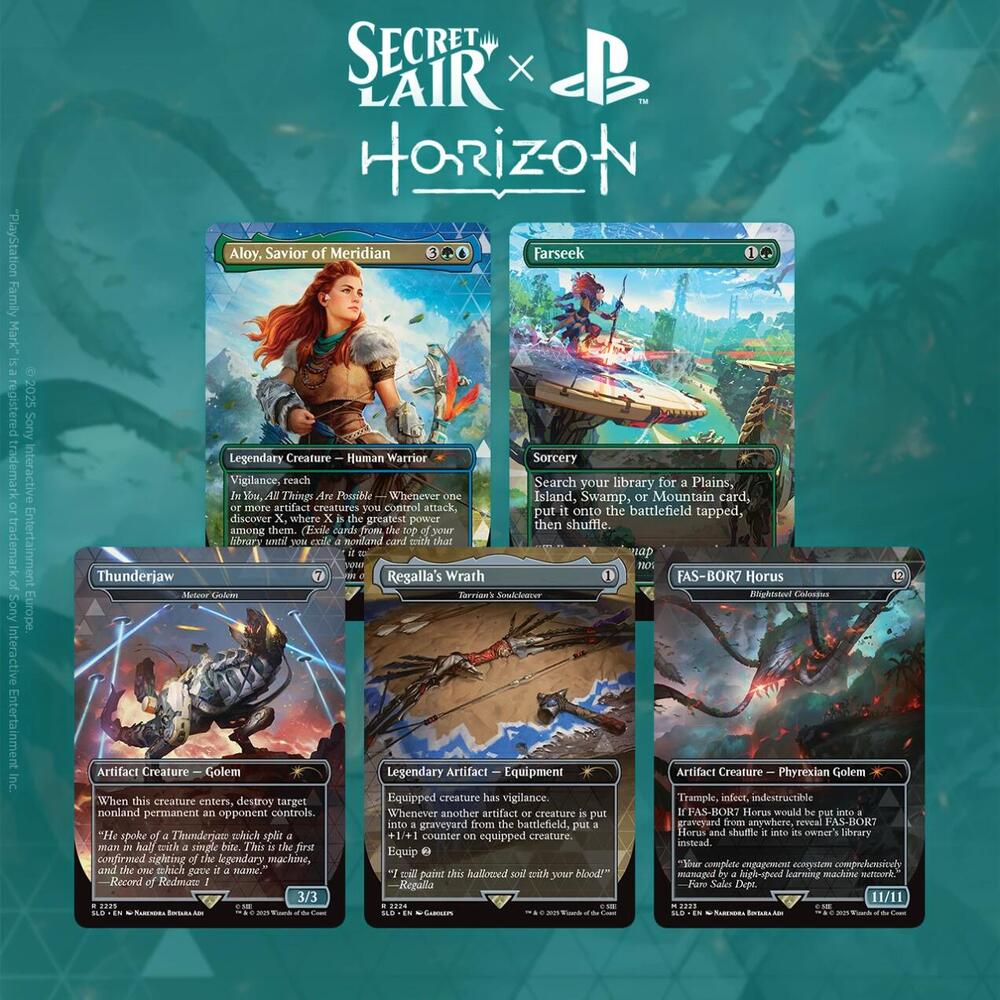 MTG Secret Lair x Horizon: Into the Forbidden West - Non-Foil Edition