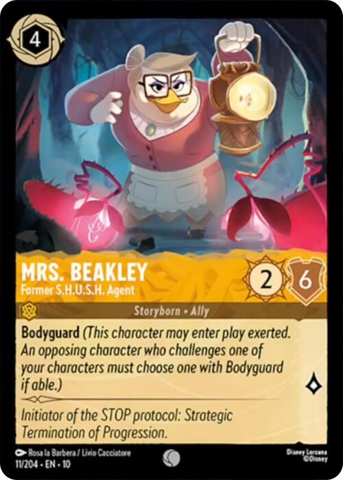 Mrs. Beakley - Former S.H.U.S.H. Agent
