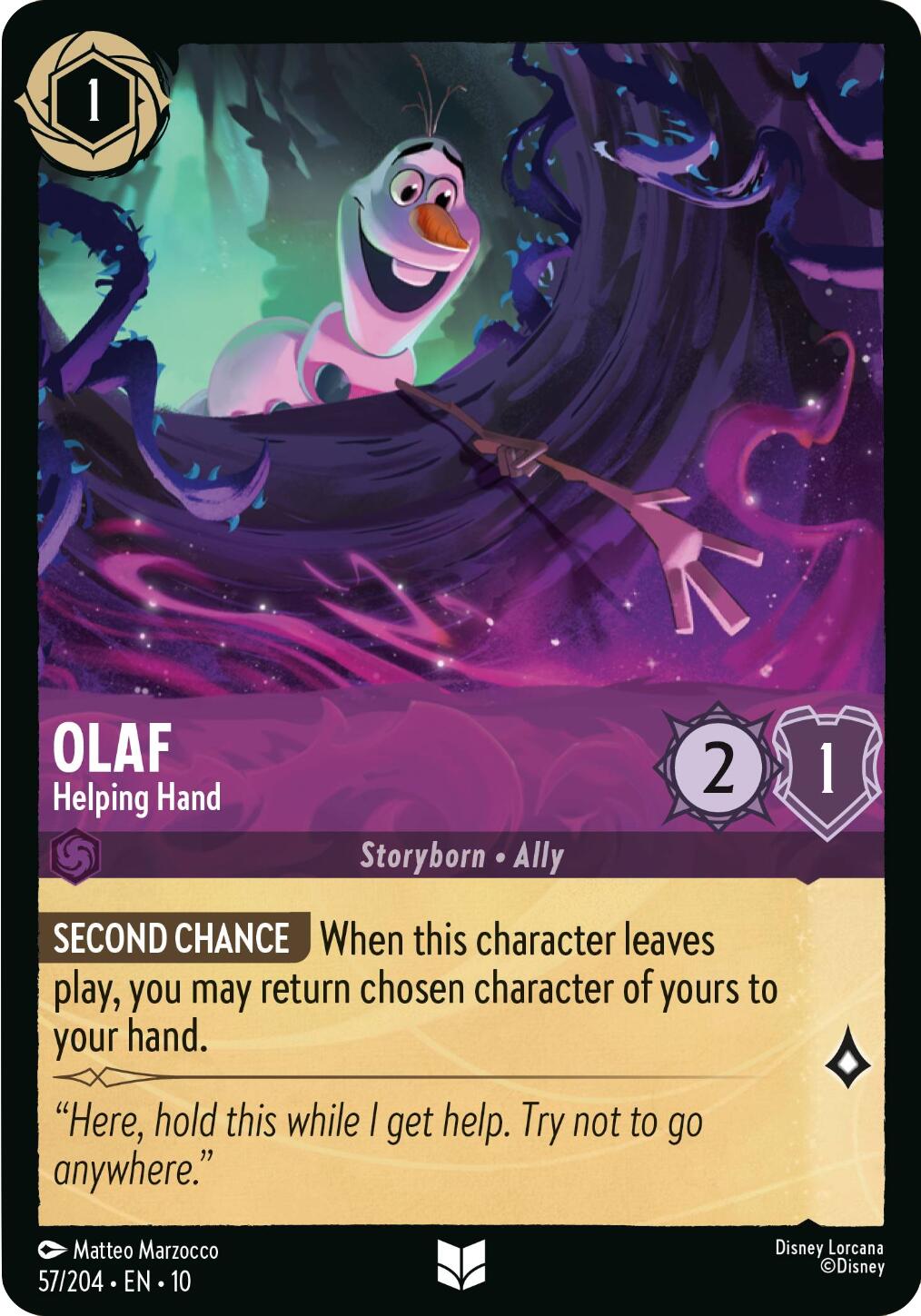 Olaf - Helping Hand