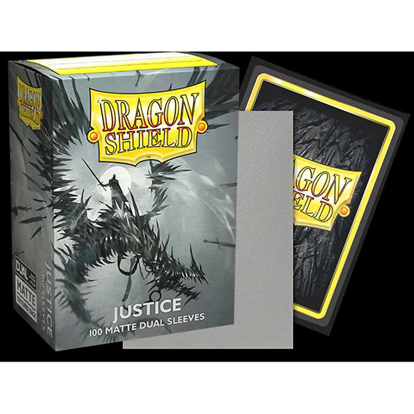 Dragon Shield Sleeves: Standard DUAL- Matte Justice (100 ct.)